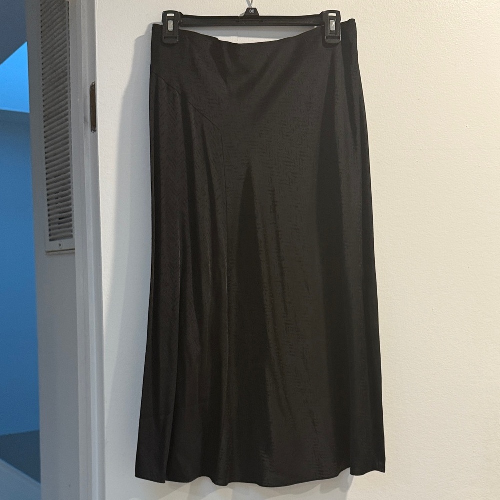 Rag & Bone Black A-Line Skirt